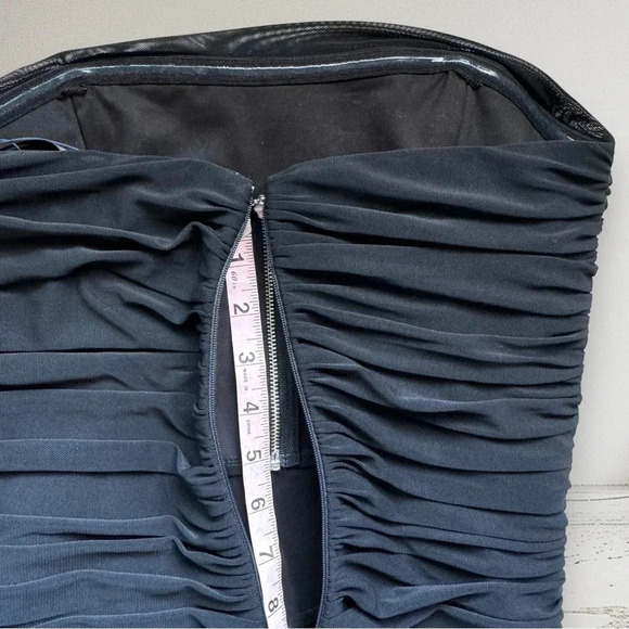 NEW MAJORELLE Ursula Mesh Mini Dress in Black Size S - Picture 8 of 9